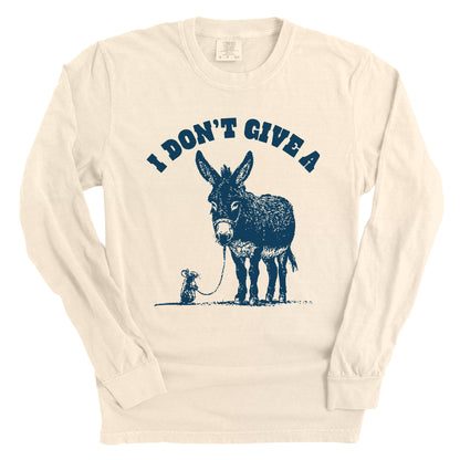 I Don't Give A Rat's Ass (Front Print)
