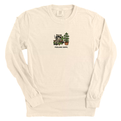 Feeling Dope Raccoon (Front Print)