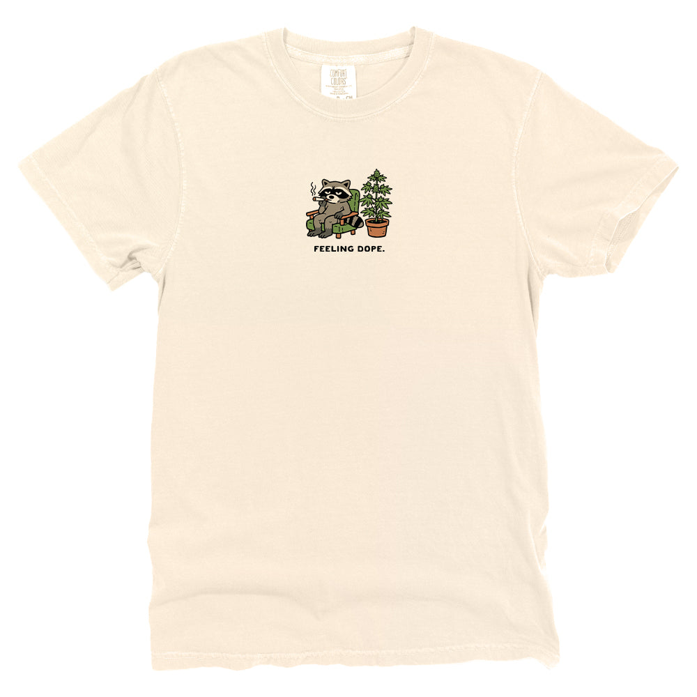Feeling Dope Raccoon (Front Print)