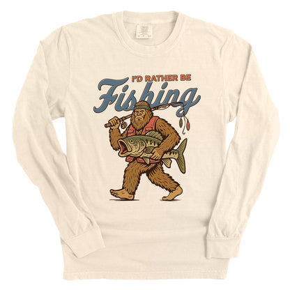I'd Rather Be Fishing Bigfoot
