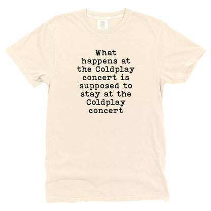 What Happens At The Coldplay Concert