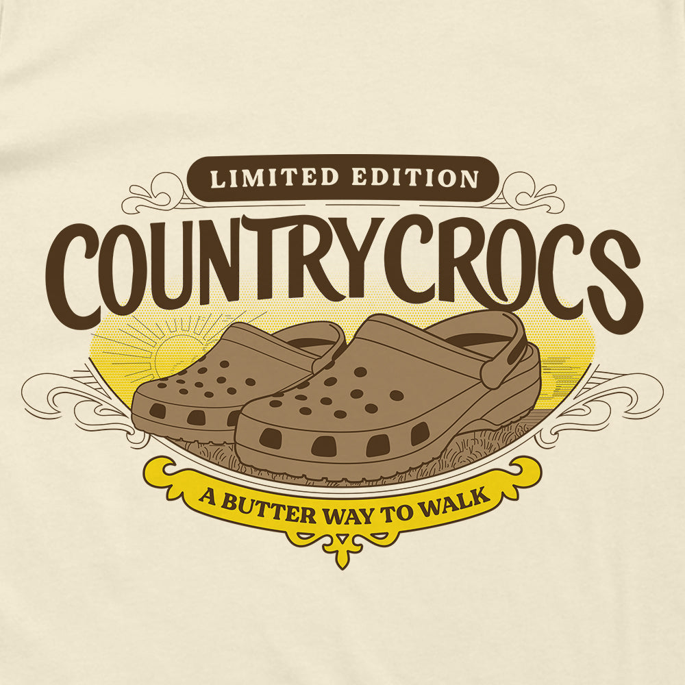 Limited Edition Country Crocs