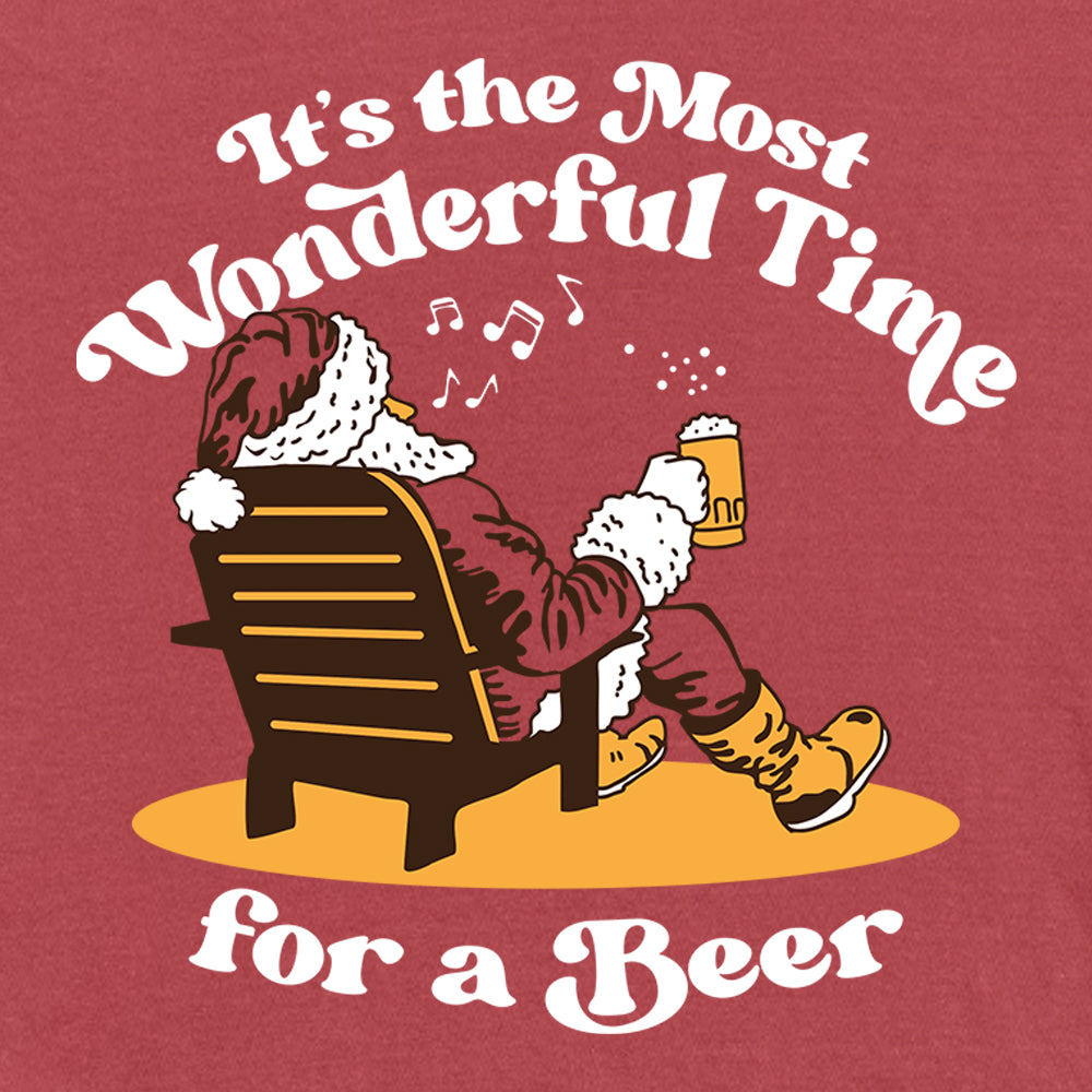 It's The Most Wonderful Time for a Beer Santa