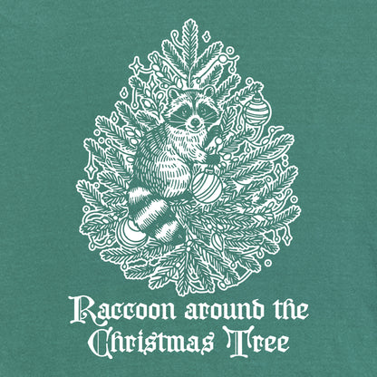 Raccoon Around The Christmas Tree