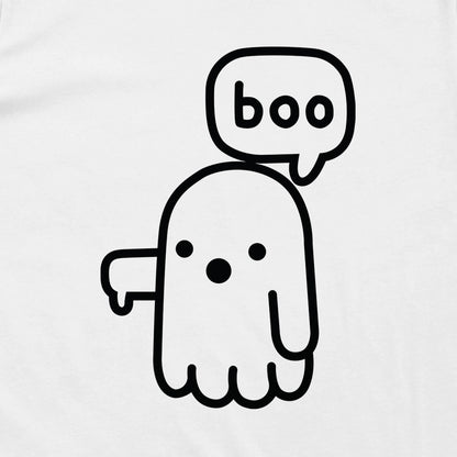 Boo Ghost Outline (Left Chest)