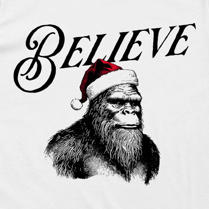 Believe Santa Squatch (Black)