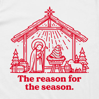 The Reason for the Season Christmas Tree Cake
