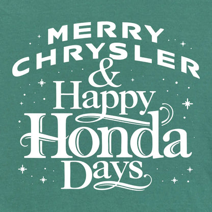 Merry Chrysler and Happy Honda Days