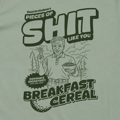 Shooter McGavin's Pieces of Shit Like You Breakfast Cereal