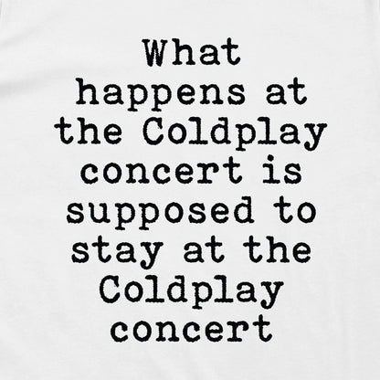 What Happens At The Coldplay Concert