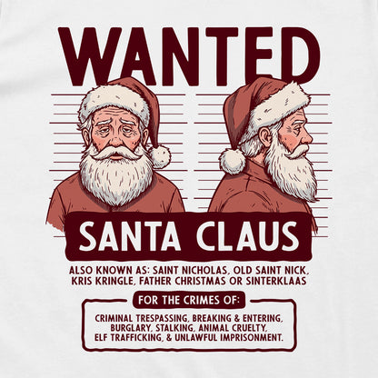 Wanted Santa Claus