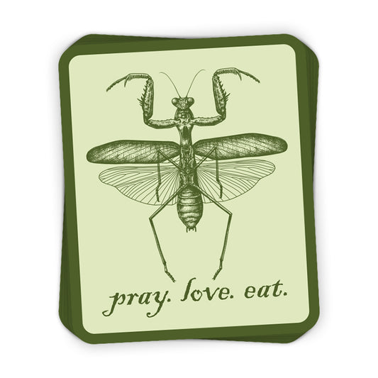 Pray Love Eat (Decal)