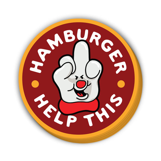 Hamburger Help This (Decal)