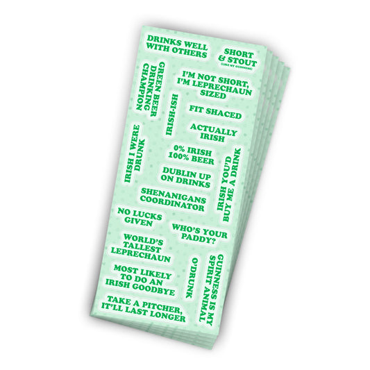 St Paddys Day Sticker Sheet