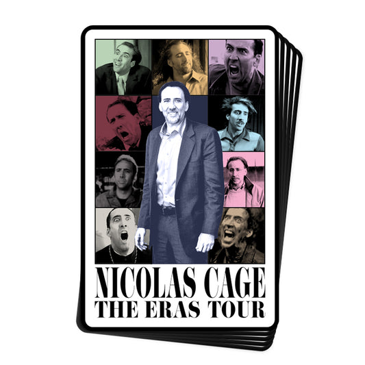 Nicolas Cage The Eras Tour (Decal)