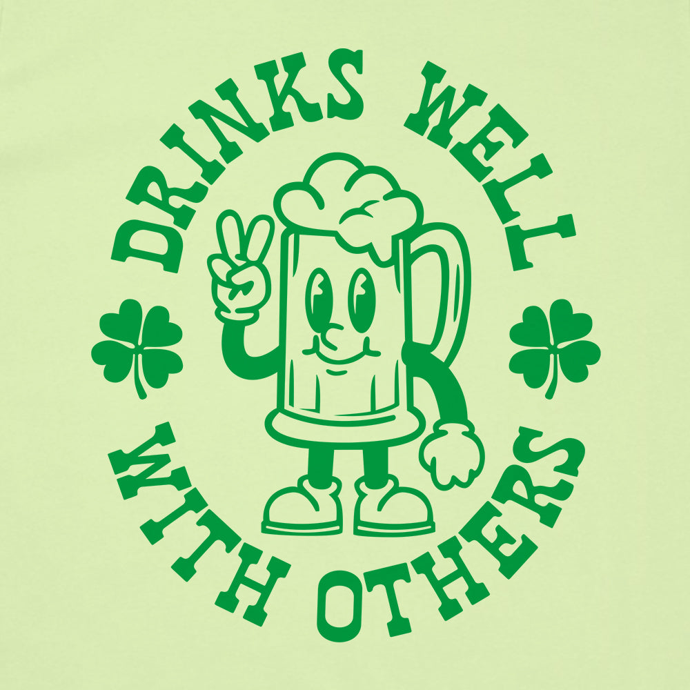 Drinks Well With Others Shamrock