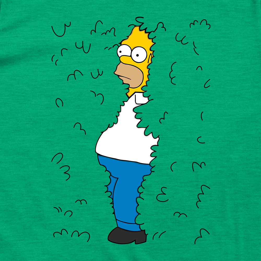Homer-Bushes (Front Print)