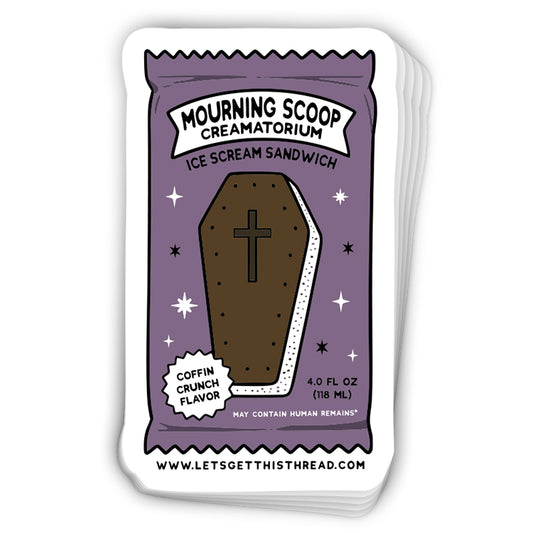 Mourning Scoop Creamatorium (Decal)