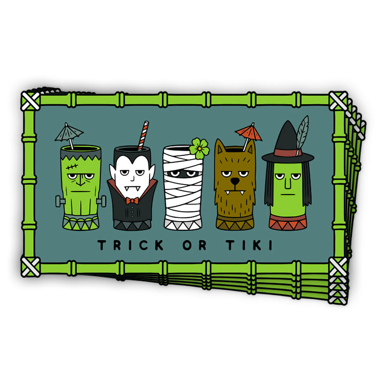 Tiki or Treat (Decal)