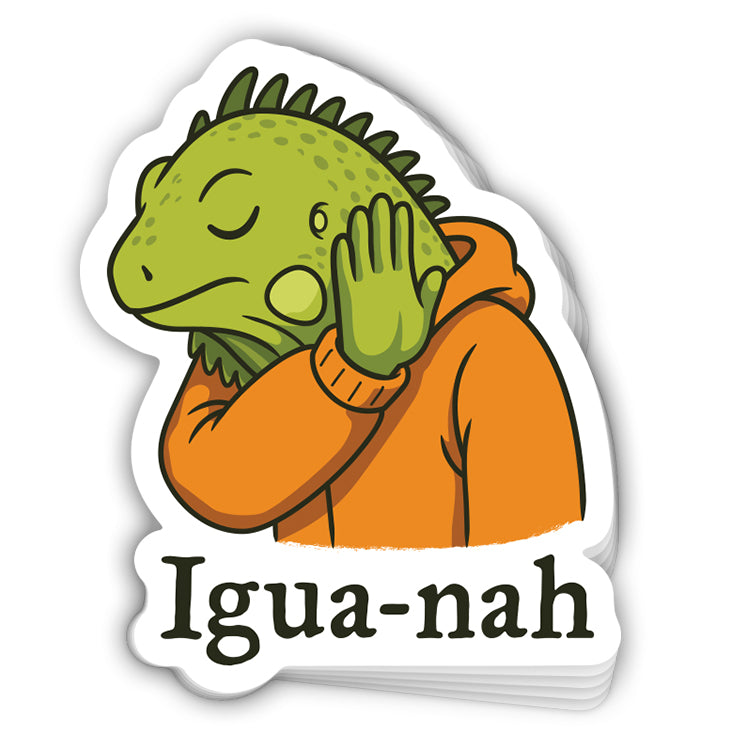 Igua-nah Decal