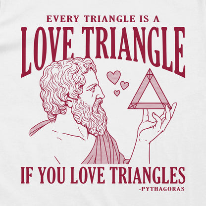 Every Triangle is a Love Triangle if you Love Triangles