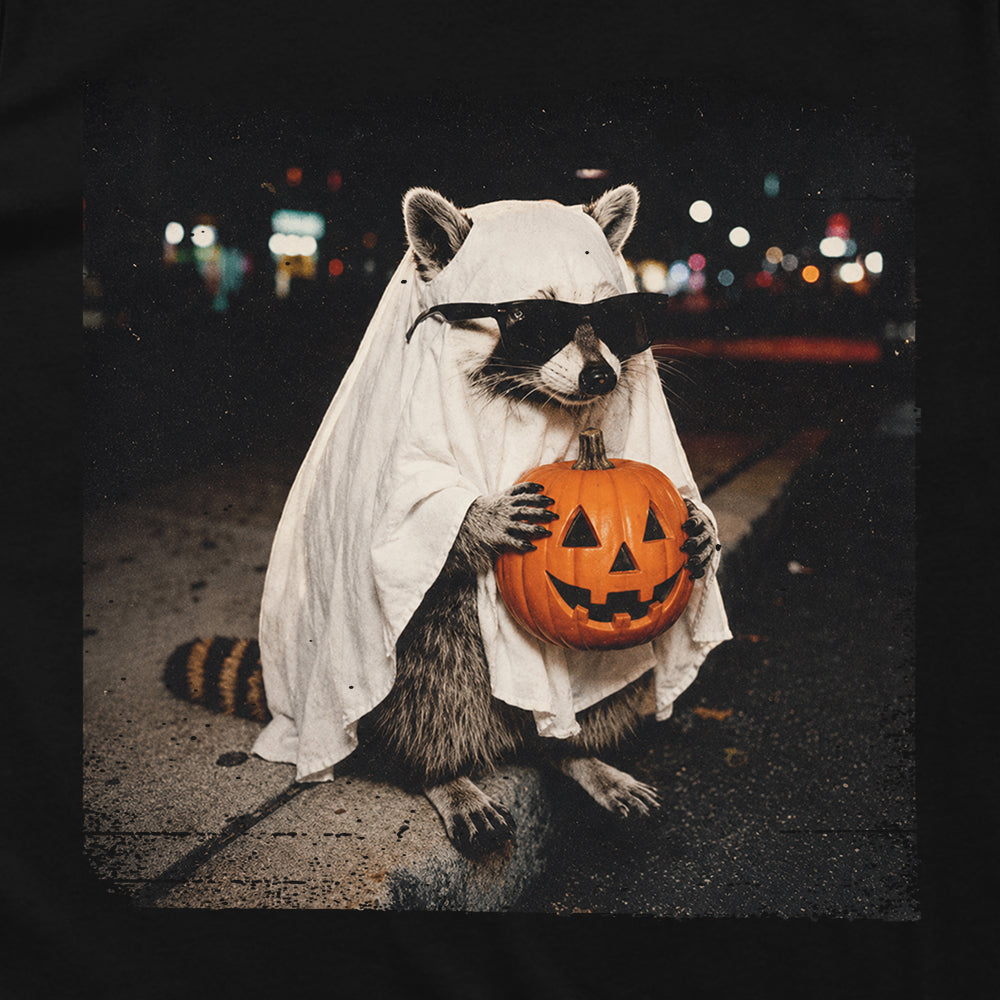Vintage Halloween Raccoon