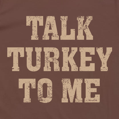 Talk Turkey To Me