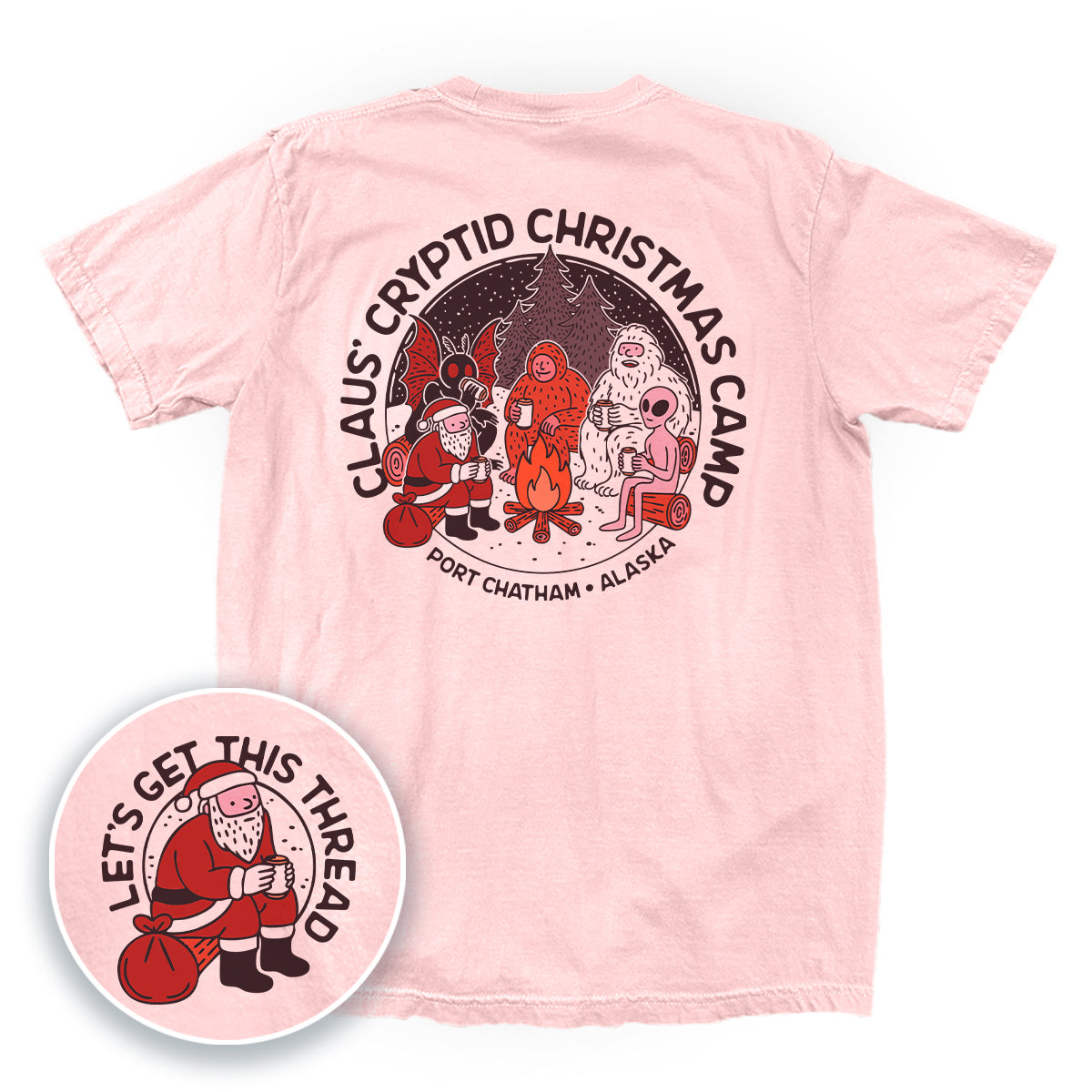 Claus' Cryptid Christmas Camp Rustic