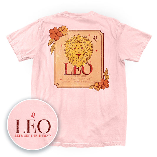 The Lion Tarot Card (Back Print)