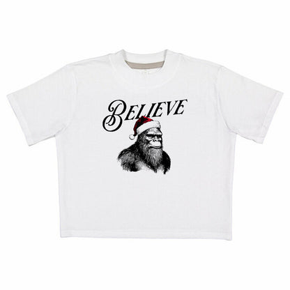 Believe Santa Squatch (Black)