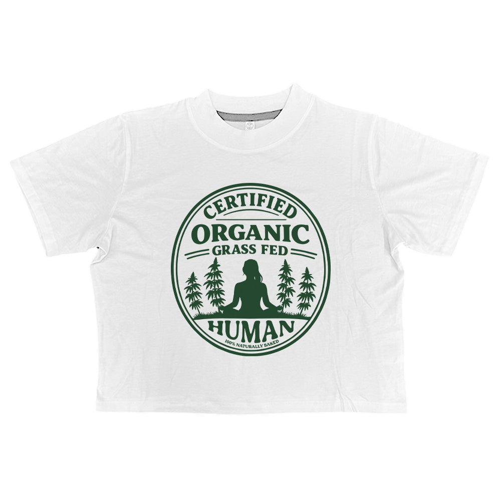 Certified Organic GrassFed Human Long Hair Dark Green