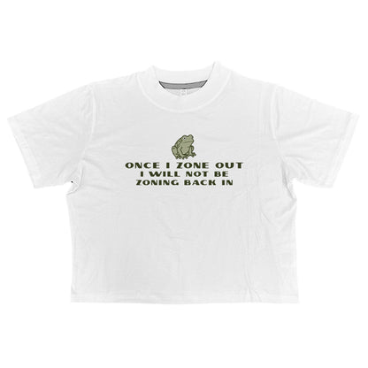 Once I Zone Out (Green) (Front Print)