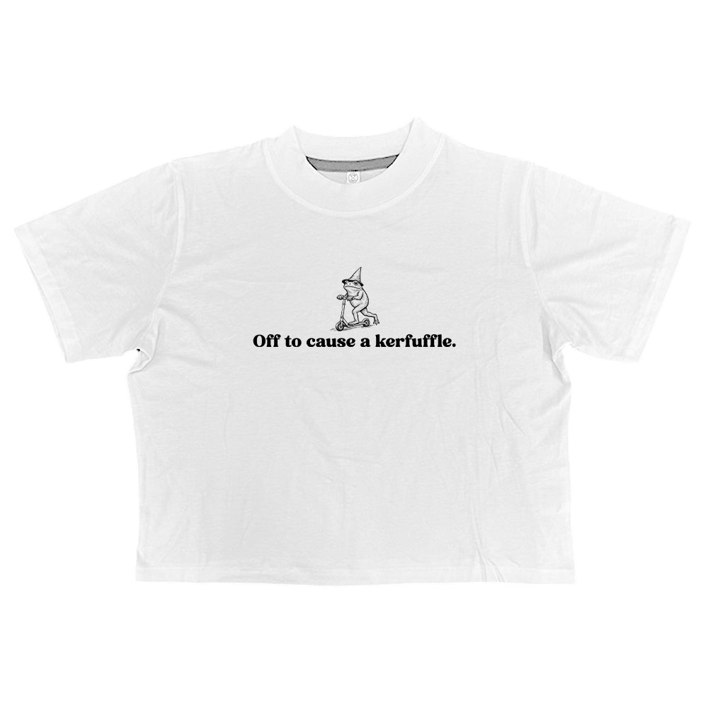Off To Cause A Kerfuffle (Front Print)