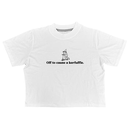 Off To Cause A Kerfuffle (Front Print)