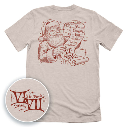 The Naughty List All Children Who Say 67