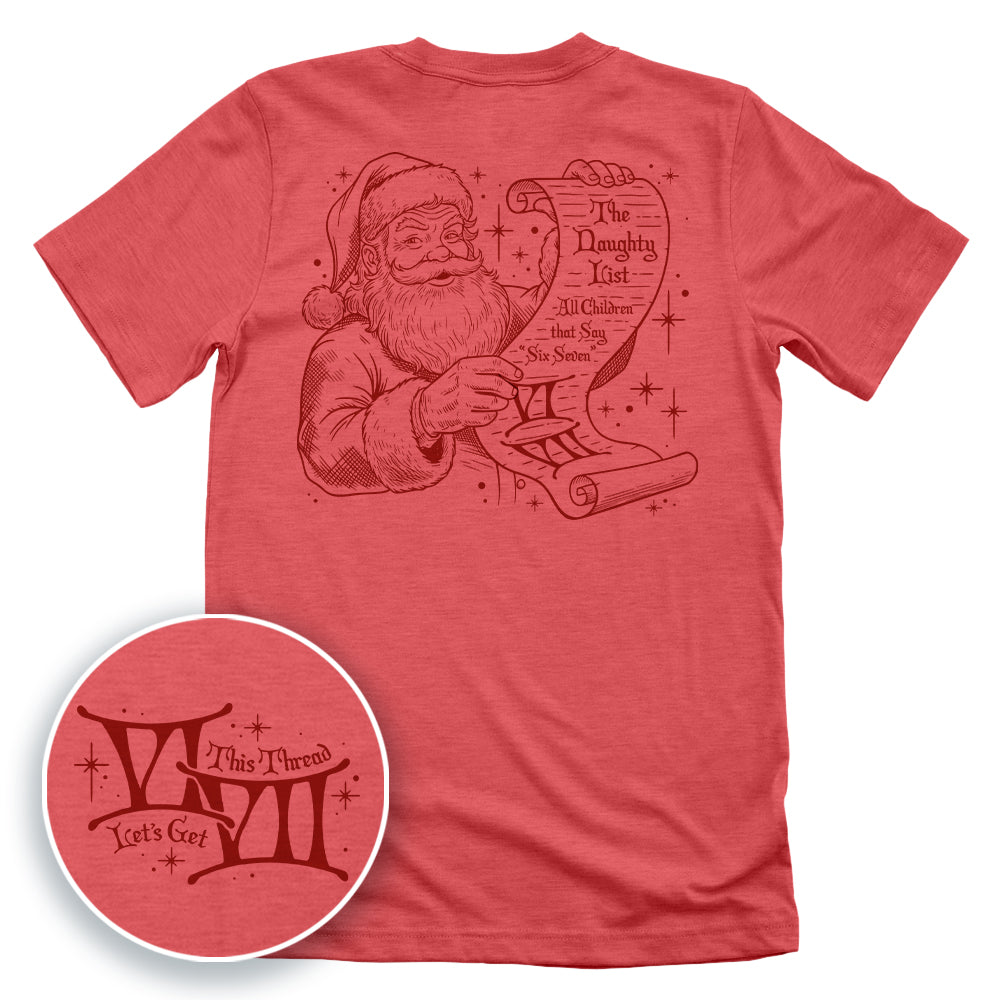 The Naughty List All Children Who Say 67