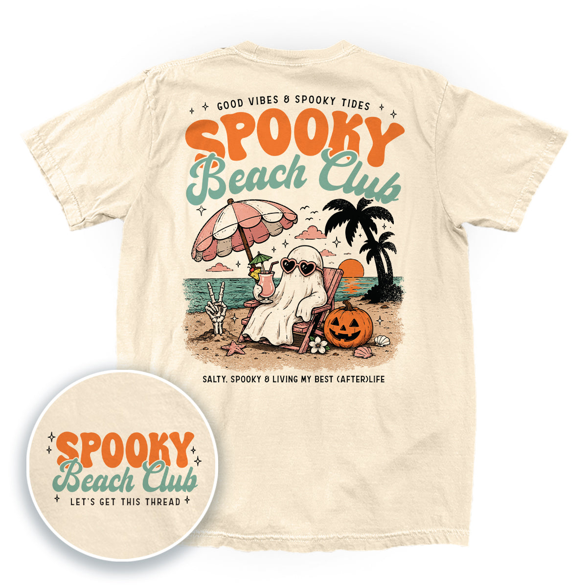 Spooky Beach Club (Back Print)