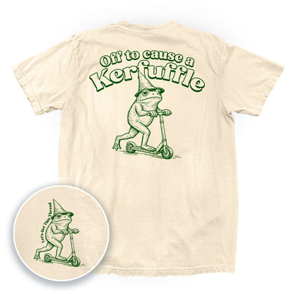Off To Cause A Kerfuffle (Back Print)