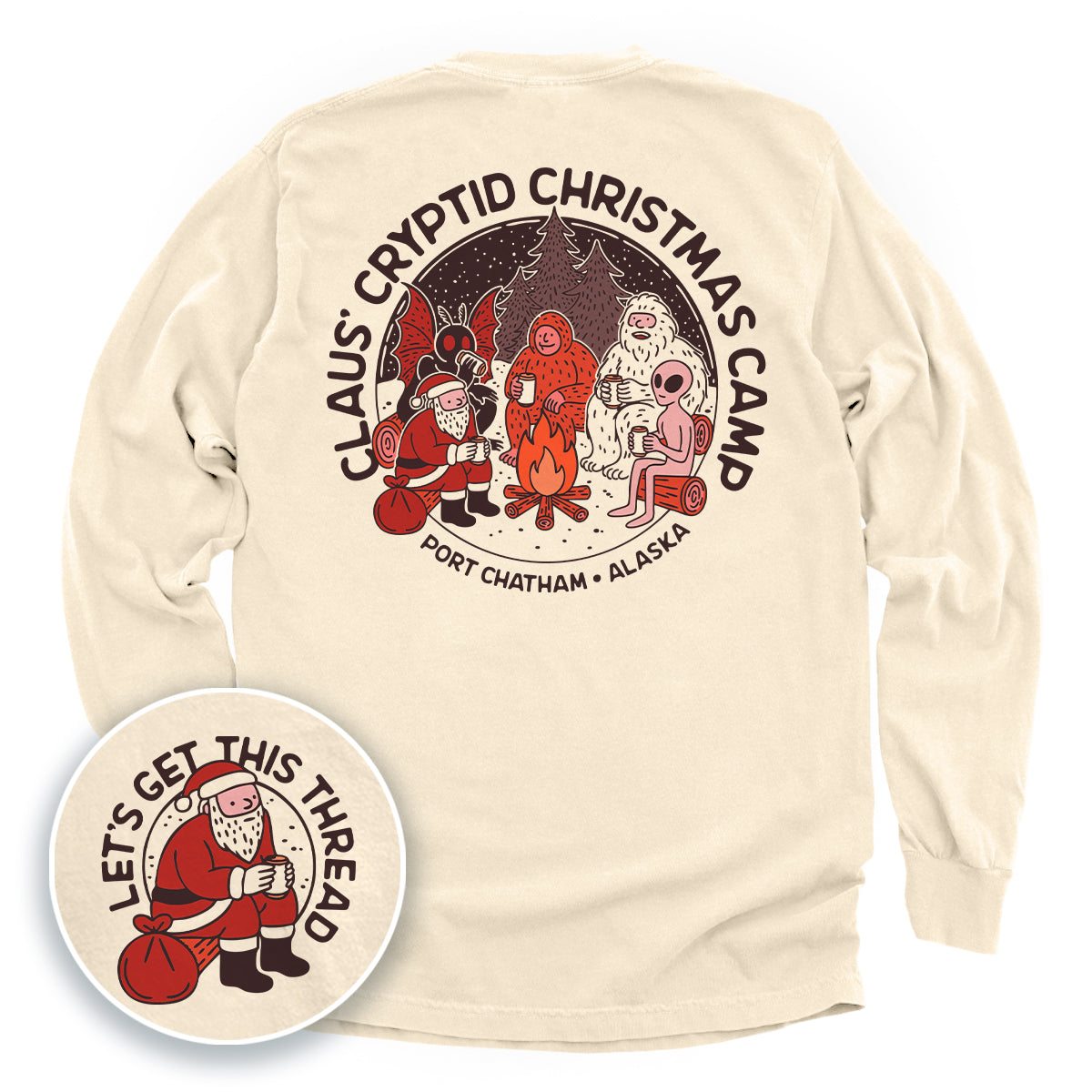 Claus' Cryptid Christmas Camp Rustic