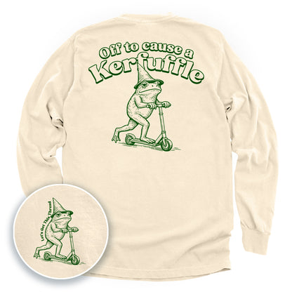 Off To Cause A Kerfuffle (Back Print)