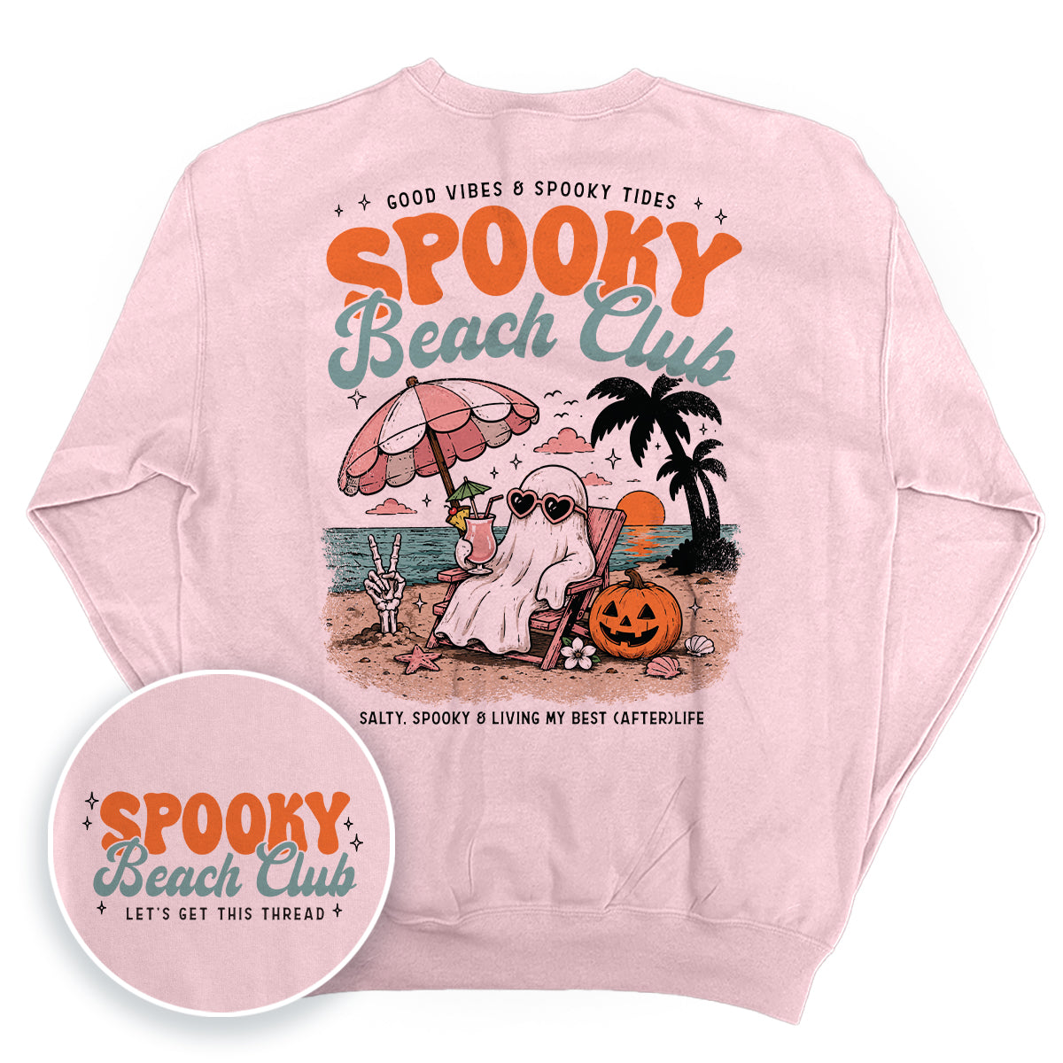 Spooky Beach Club (Back Print)