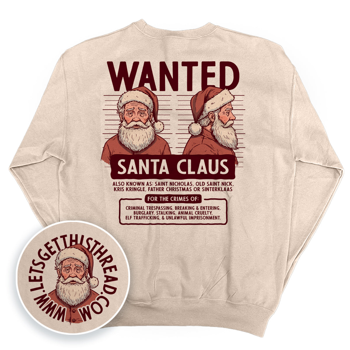 Wanted Santa Claus