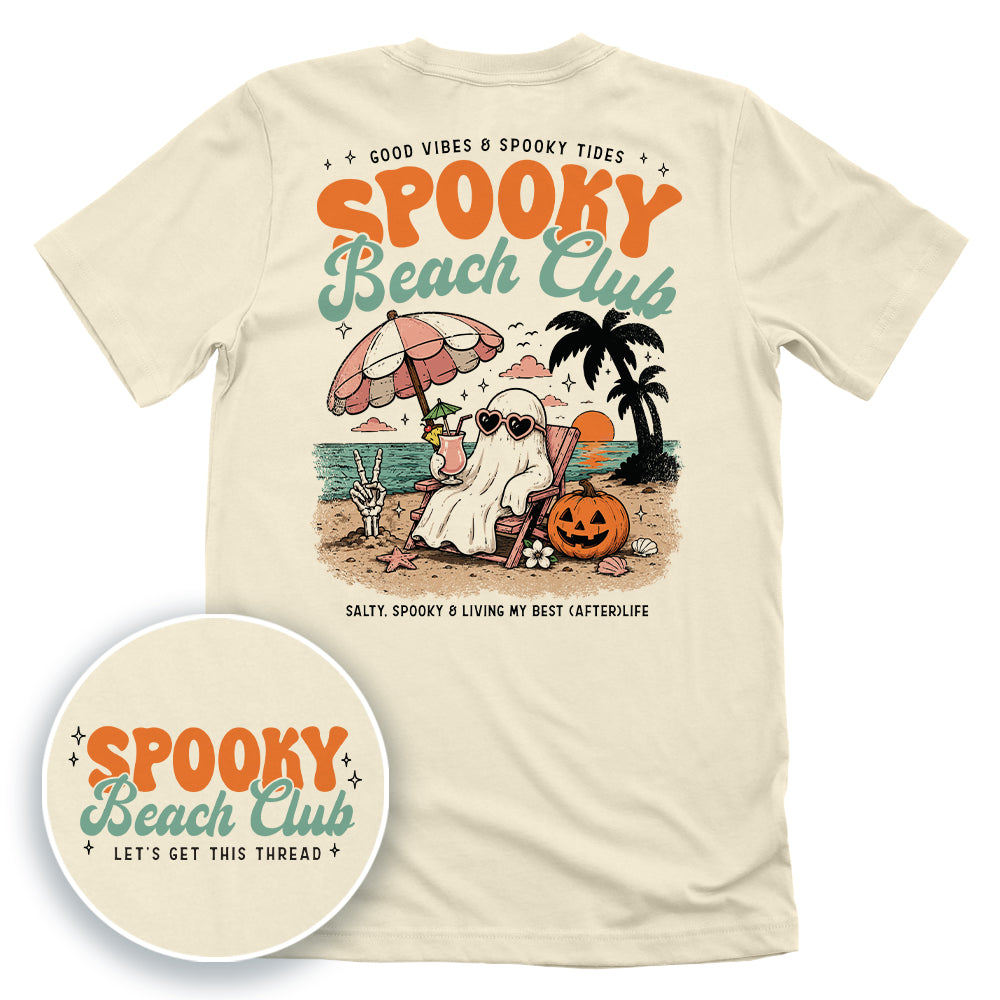 Spooky Beach Club (Back Print)