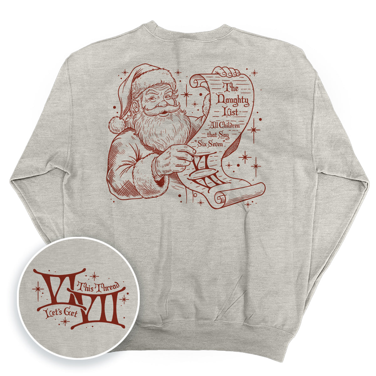 The Naughty List All Children Who Say 67