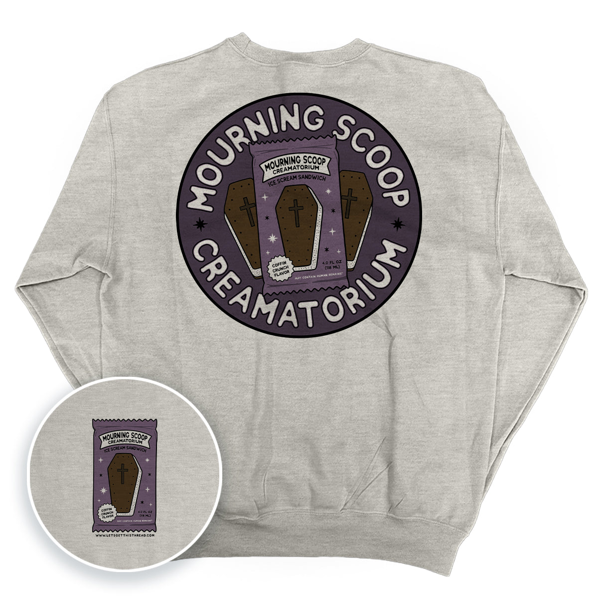 Mourning Scoop Creamatorium (Back Print)