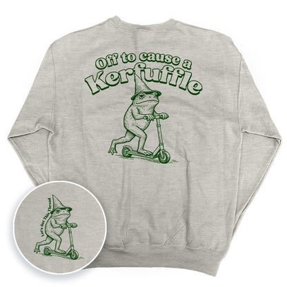 Off To Cause A Kerfuffle (Back Print)