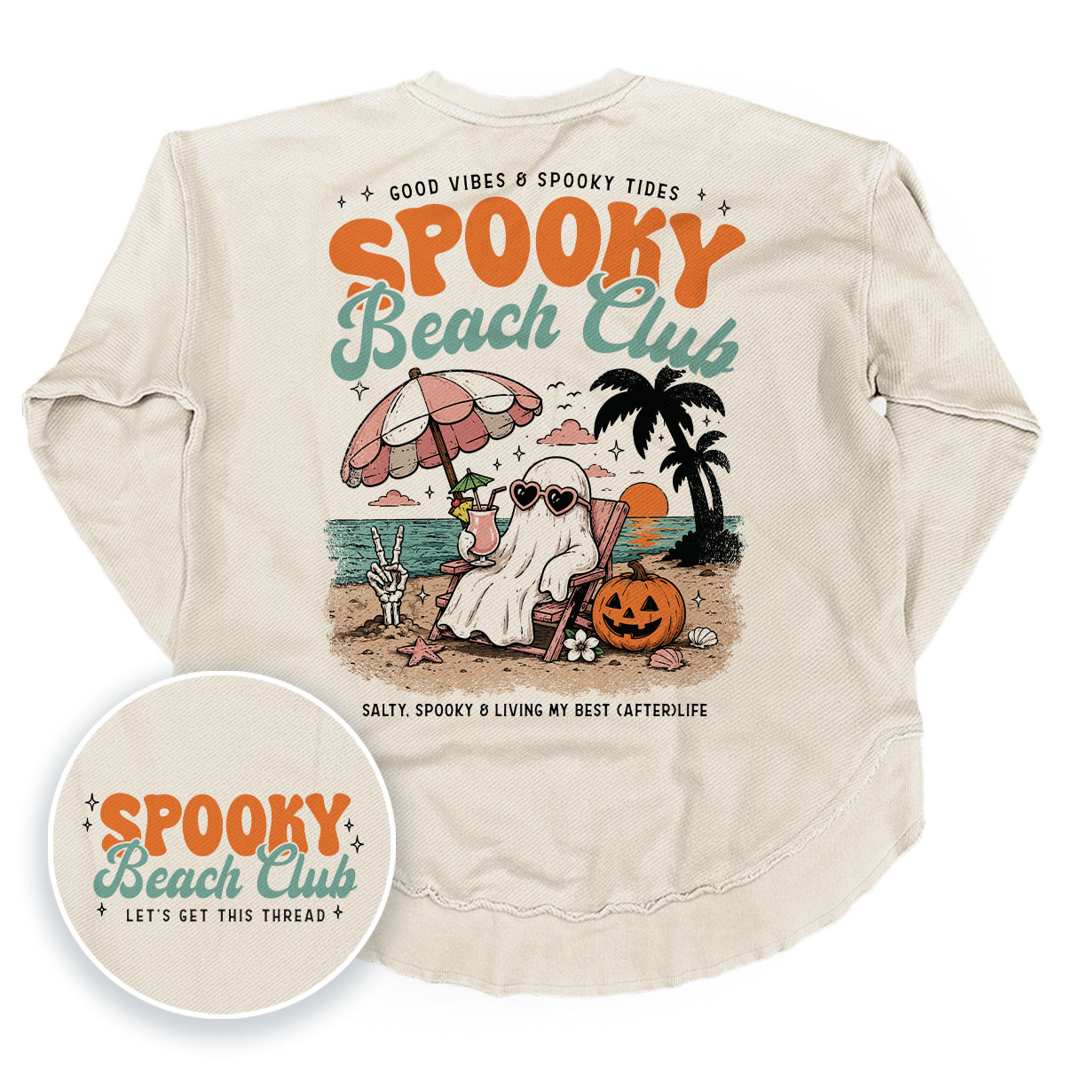 Spooky Beach Club (Back Print)