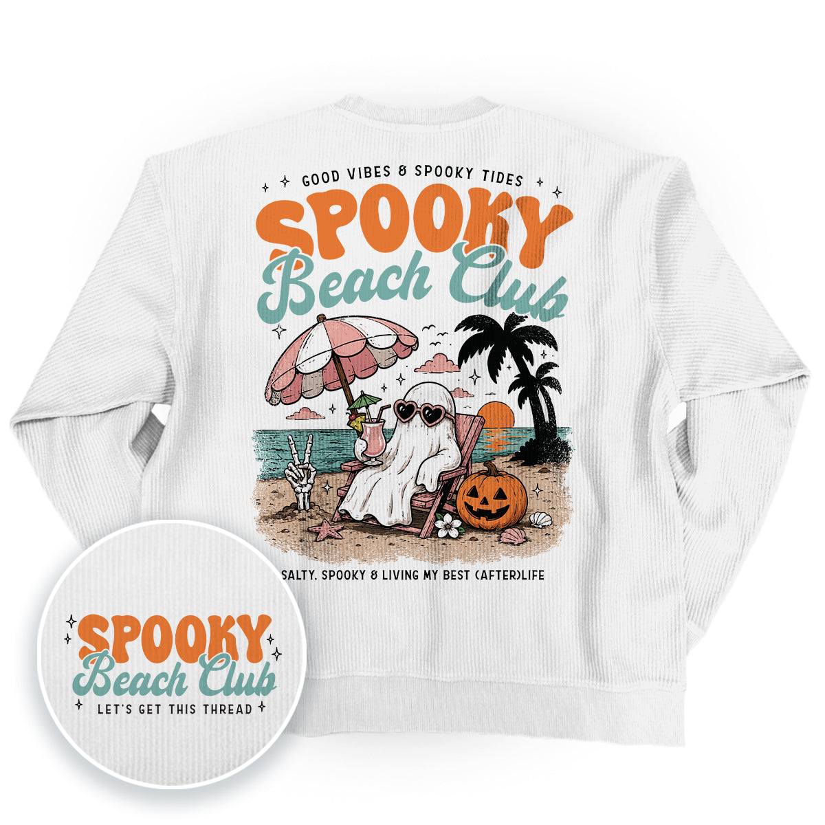 Spooky Beach Club (Back Print)