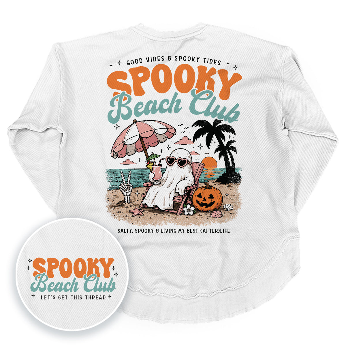 Spooky Beach Club (Back Print)