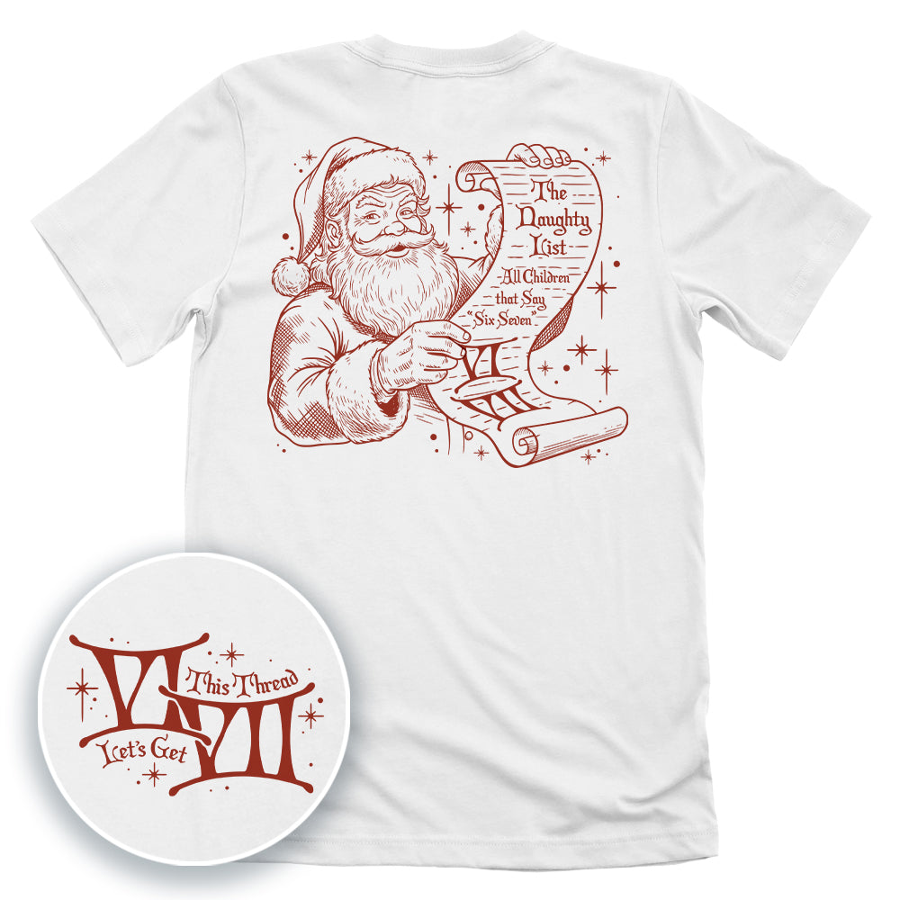 The Naughty List All Children Who Say 67